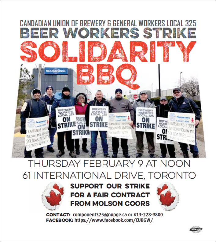 Solidarity BBQ poster