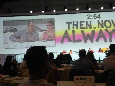 Convention theme, "Then. Now. Always!"